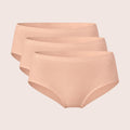 Munns & Mars Womens  Seamless Bonded Hipster Panty - pack of 3