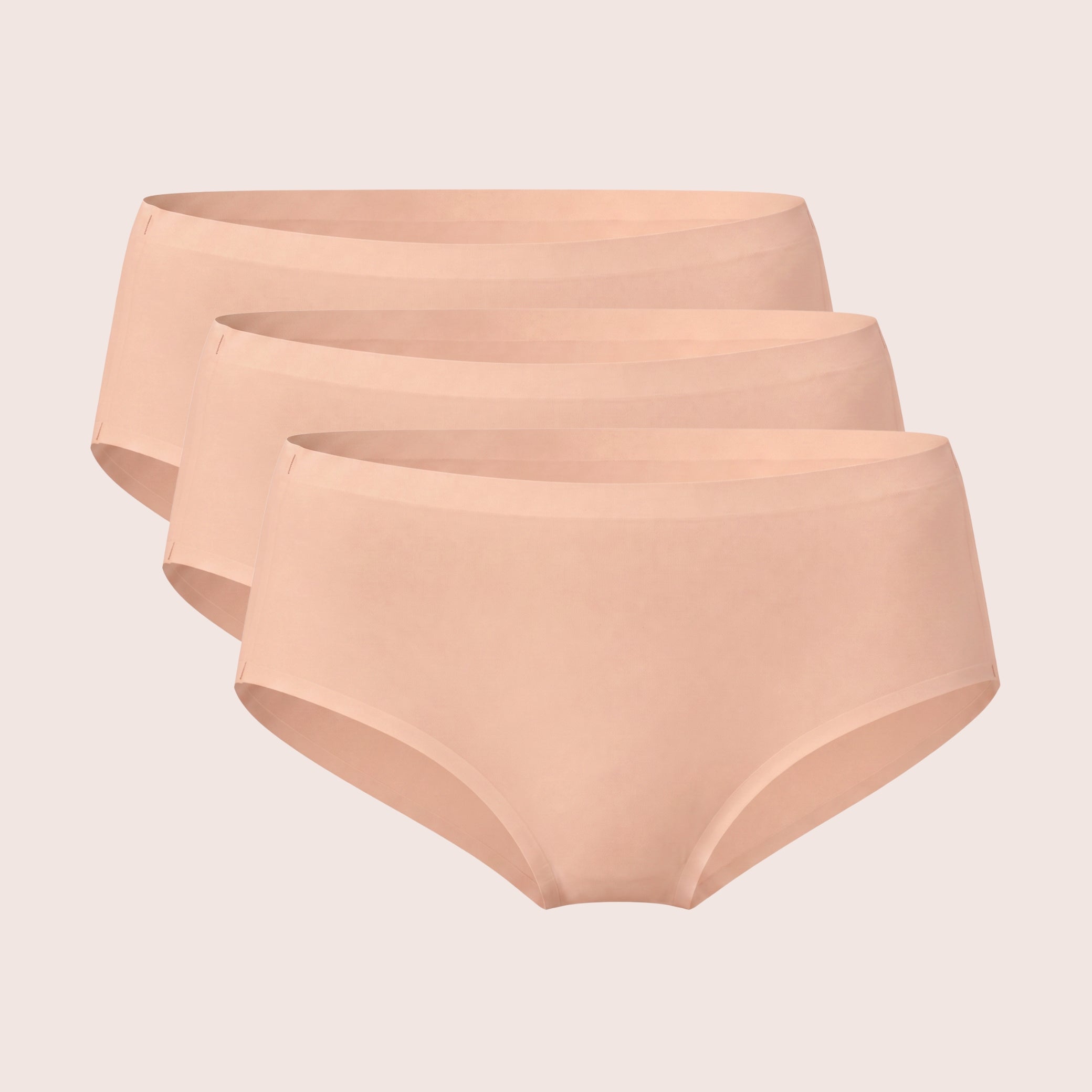 Munns & Mars Womens  Seamless Bonded Hipster Panty - pack of 3