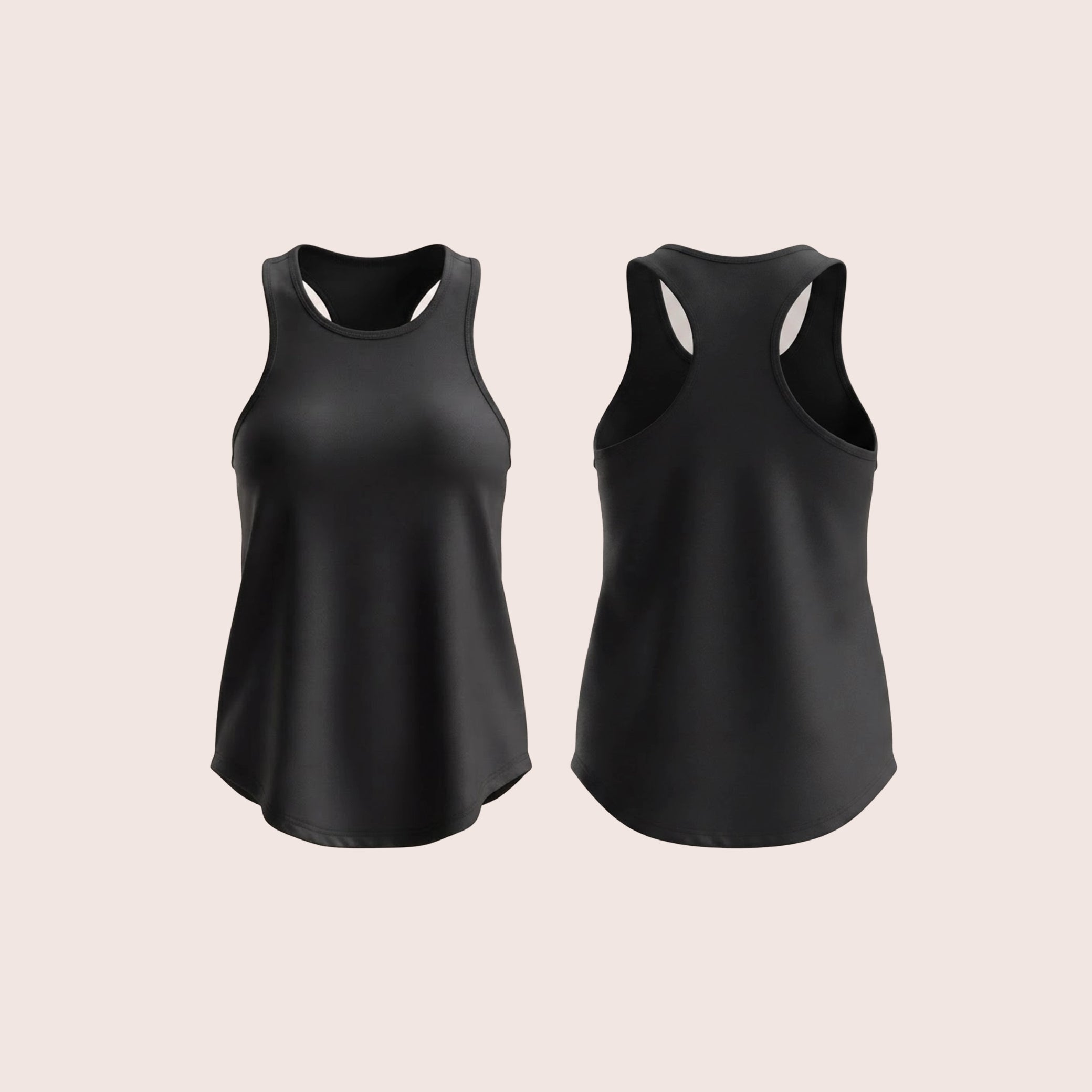 Munns & Mars Womens Activewear Racerback Tank Top for Women