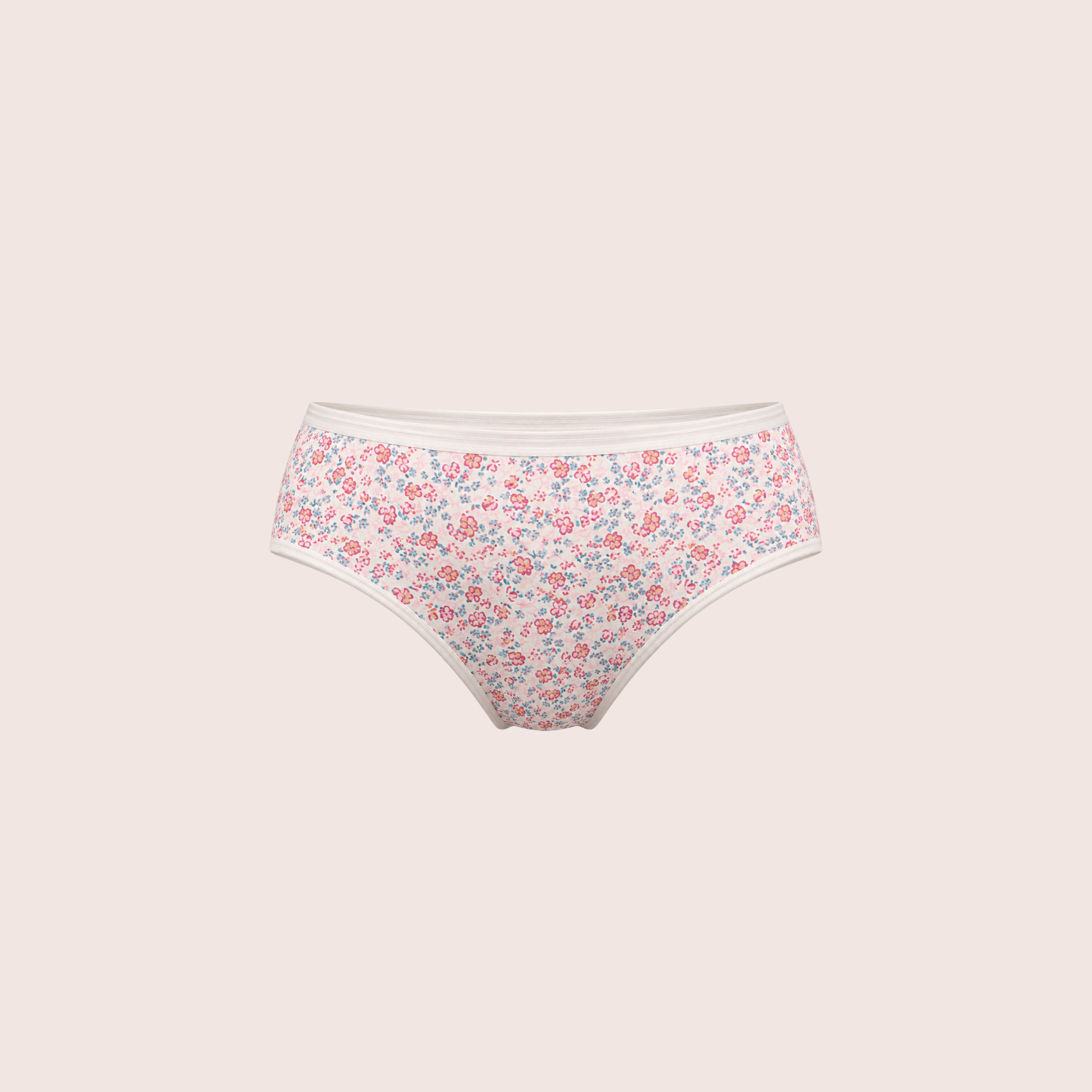 Munns & Mars Womens Cotton Printed Mid Waist Hipster Panty