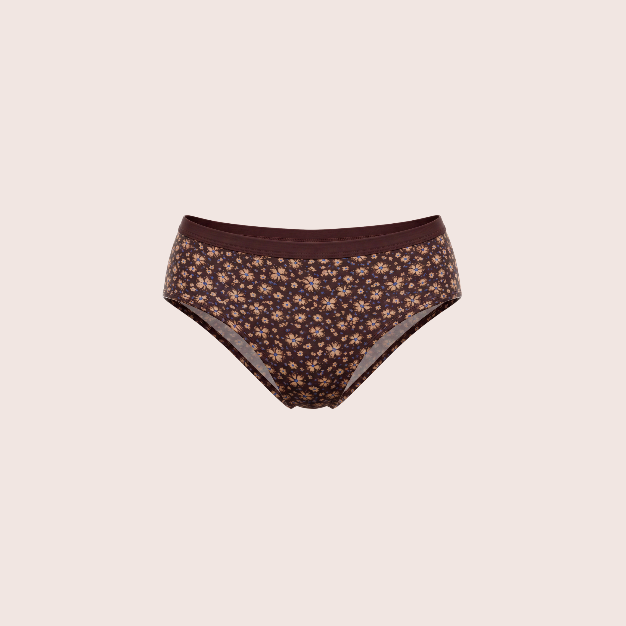 Munns & Mars Womens Cotton Printed Mid Waist Hipster Panty