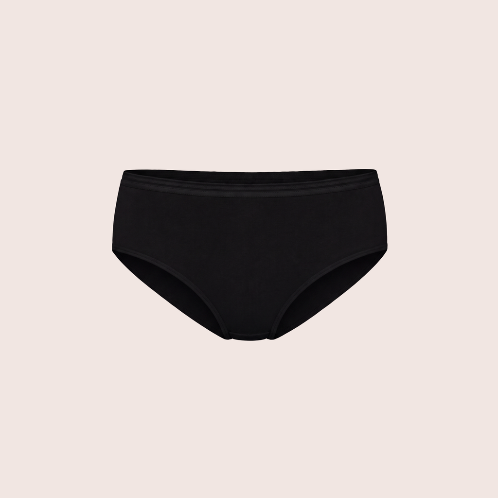 Munns & Mars Womens Cotton Mid Waist Hipster Panty