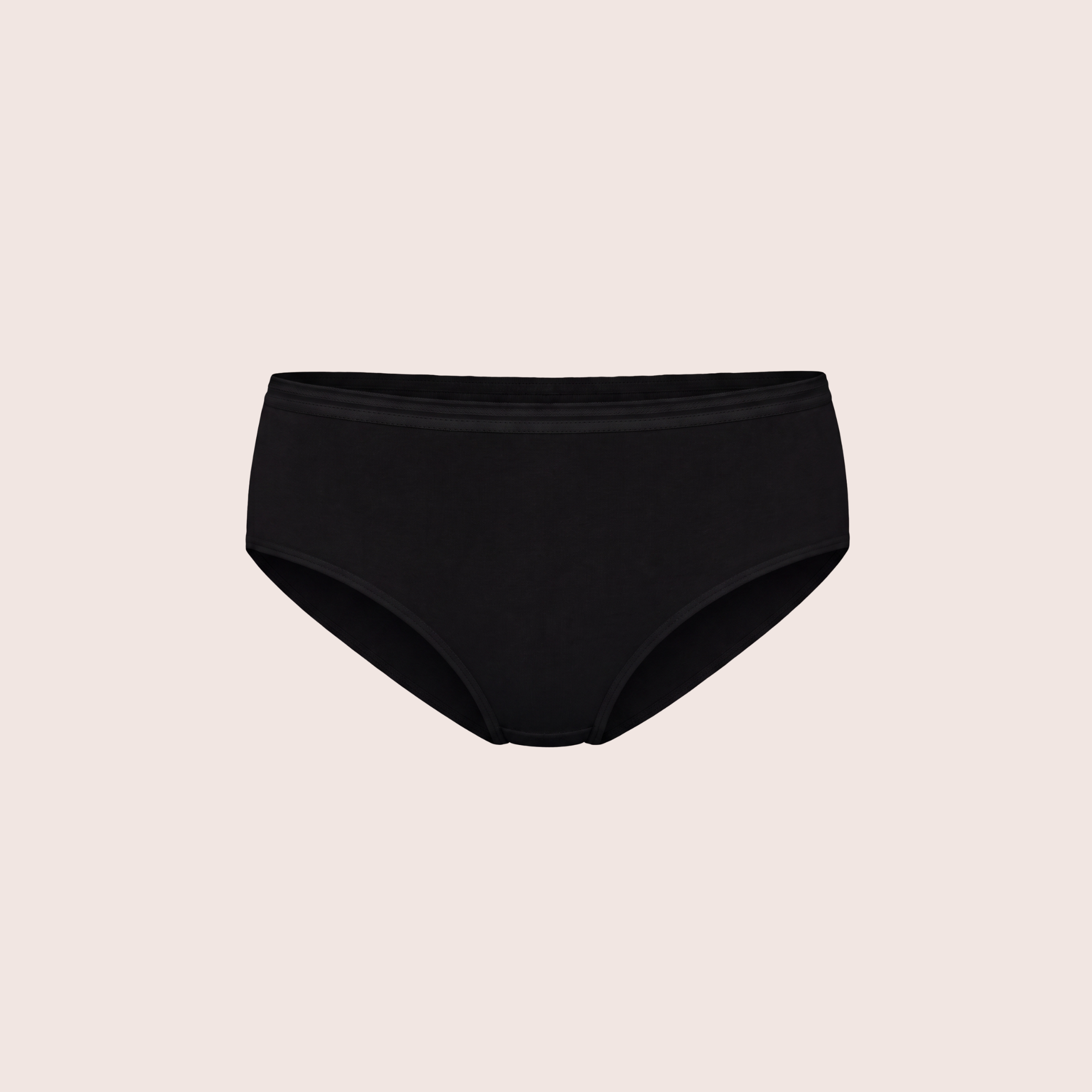 Munns & Mars Womens Cotton Mid Waist Hipster Panty