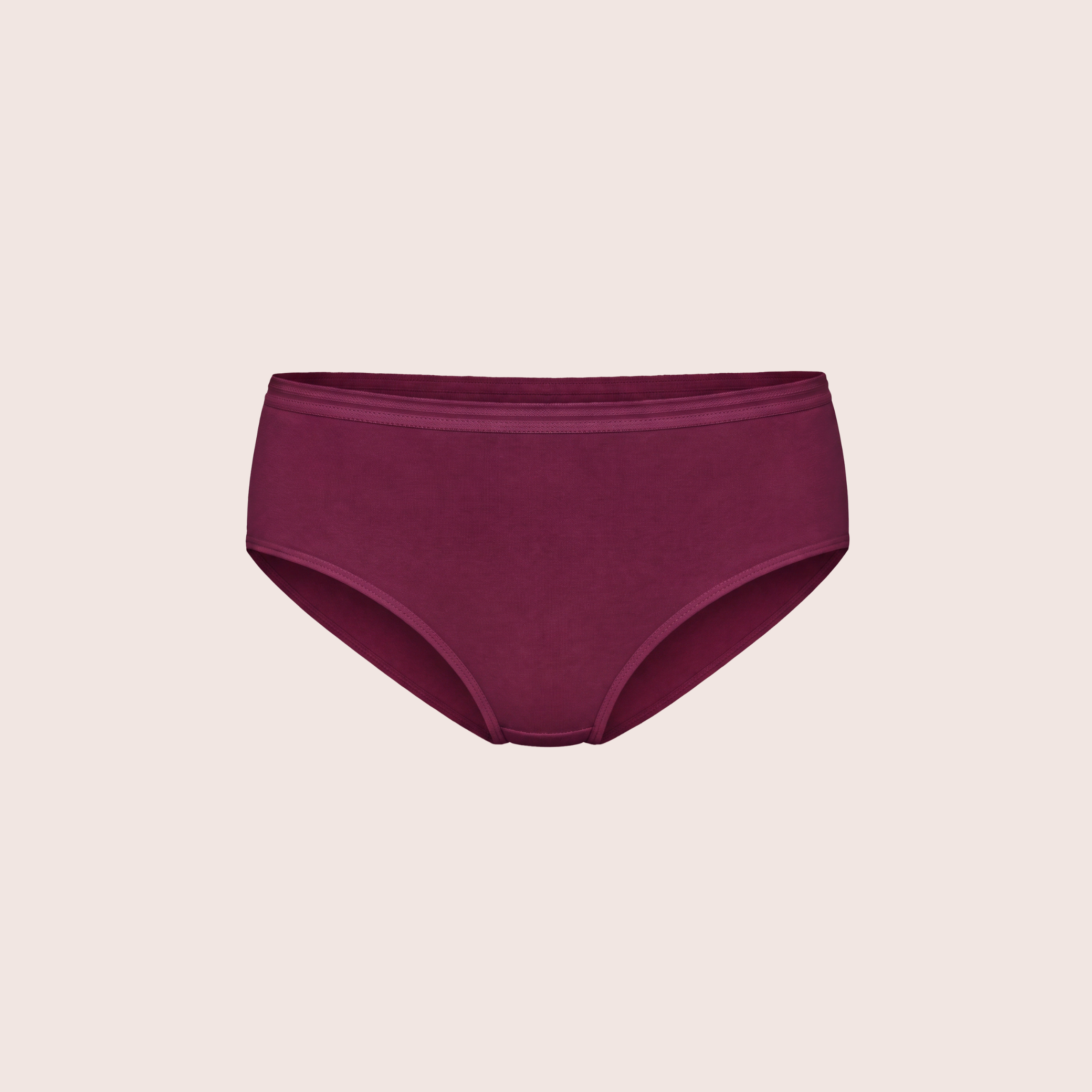 Munns & Mars Womens Cotton Mid Waist Hipster Panty