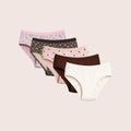 Munns & Mars Womens Pack of 5 Cotton Panties