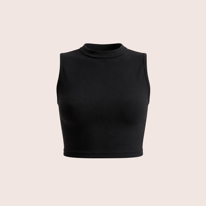Munns & Mars Womens Casual Wear High Neck Active Tank Top