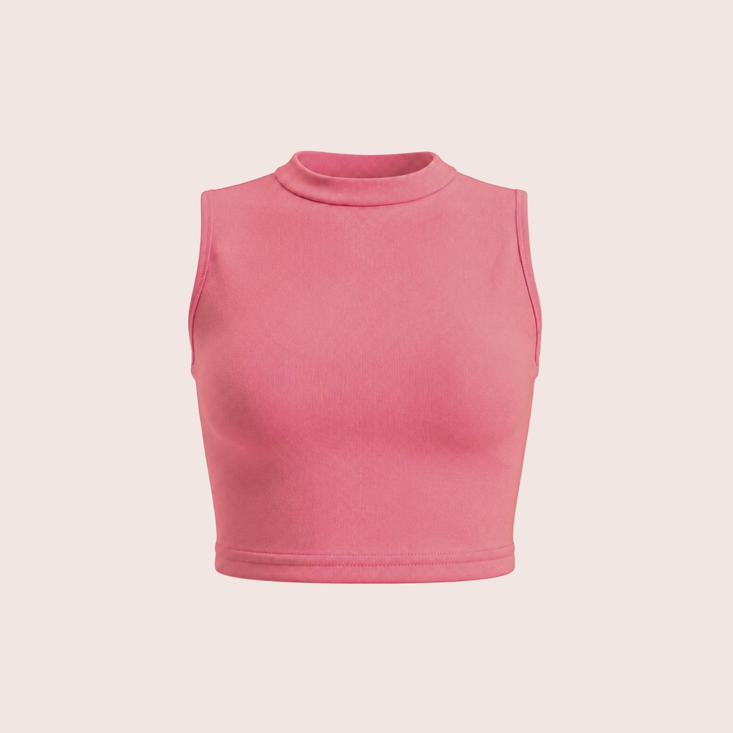 Munns & Mars Womens Casual Wear High Neck Active Tank Top