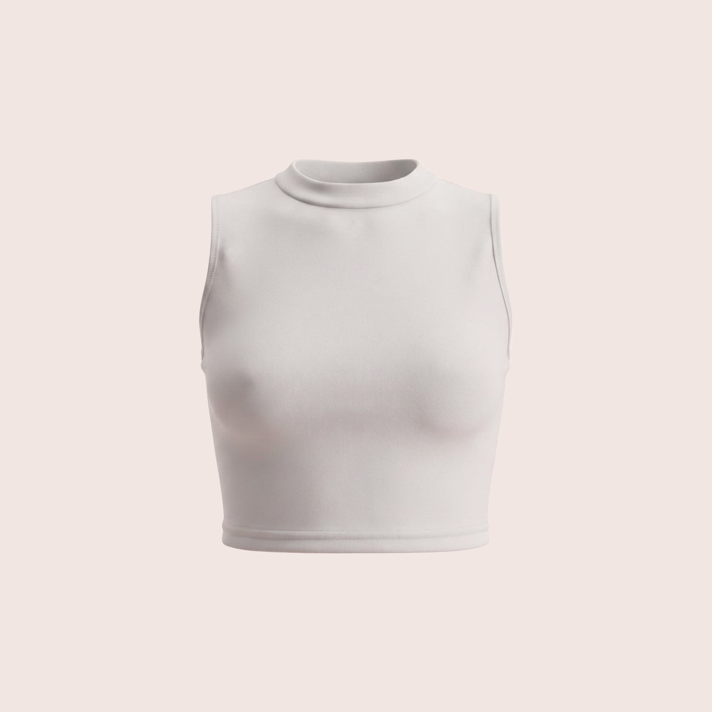 Munns & Mars Womens Casual Wear High Neck Active Tank Top