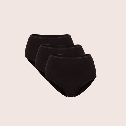 Munns & Mars Cotton Full coverage Hipster Panty - Pack 3