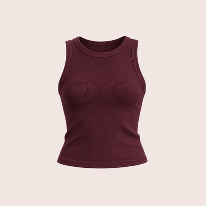 Munns & Mars Womens Casual Wear Classic Sleeveless Tank Top