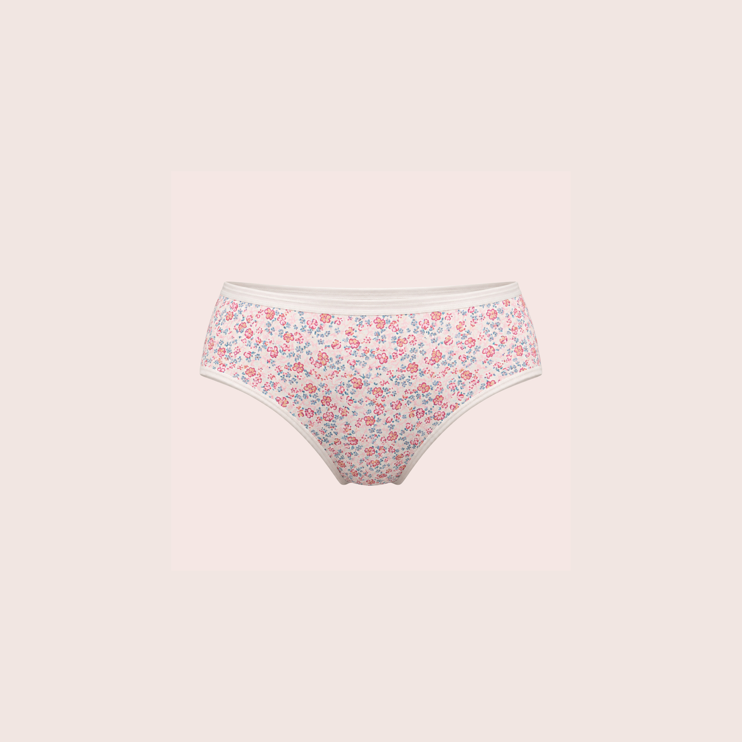 Munns & Mars Womens Cotton Printed Mid Waist Hipster Panty