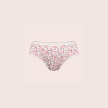 Munns & Mars Womens Cotton Printed Mid Waist Hipster Panty