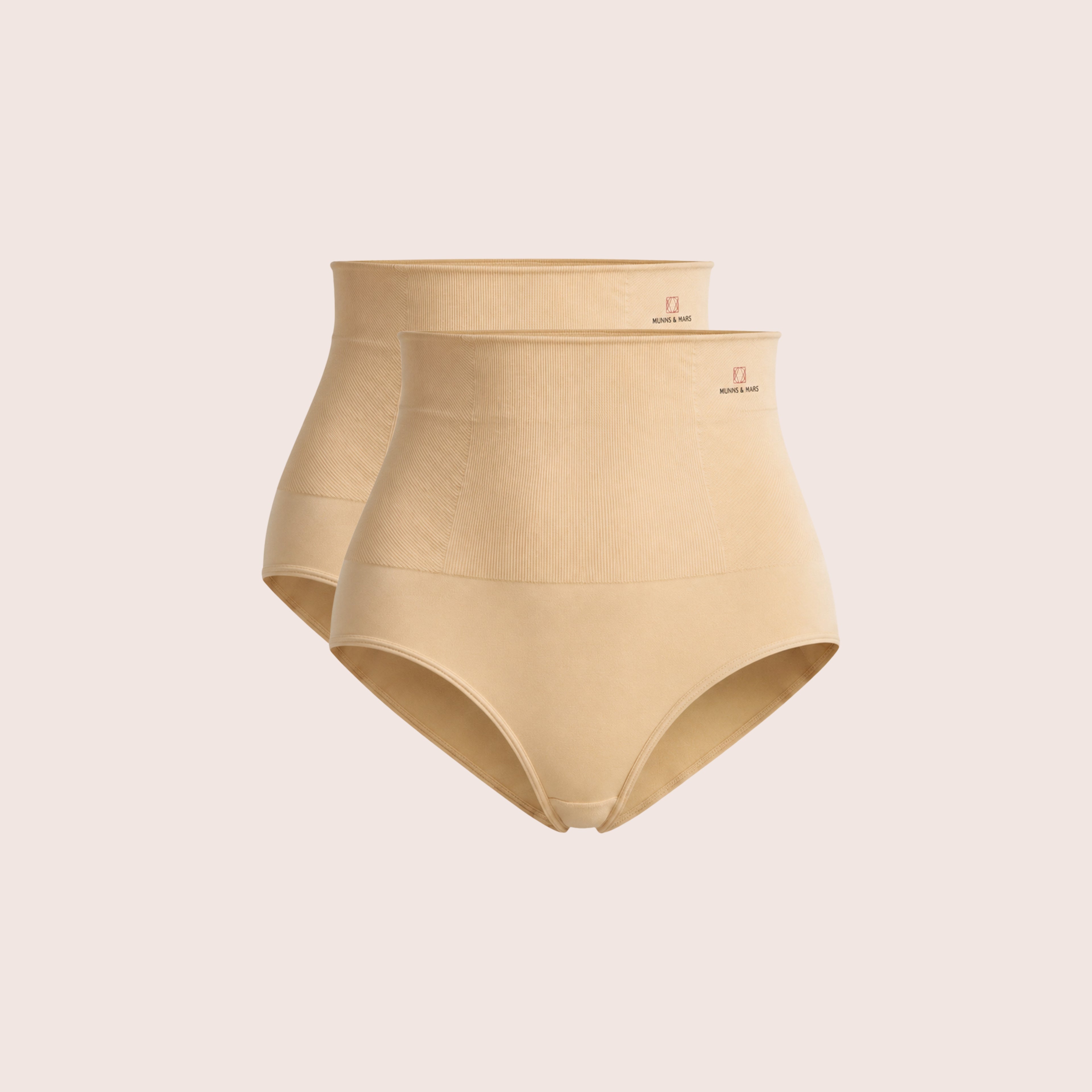 Munns & Mars Womens Tummy Tucker Panty Shapewear - Pack of 2
