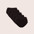 Munns & Mars Cotton Full coverage Hipster Panty - Pack 5