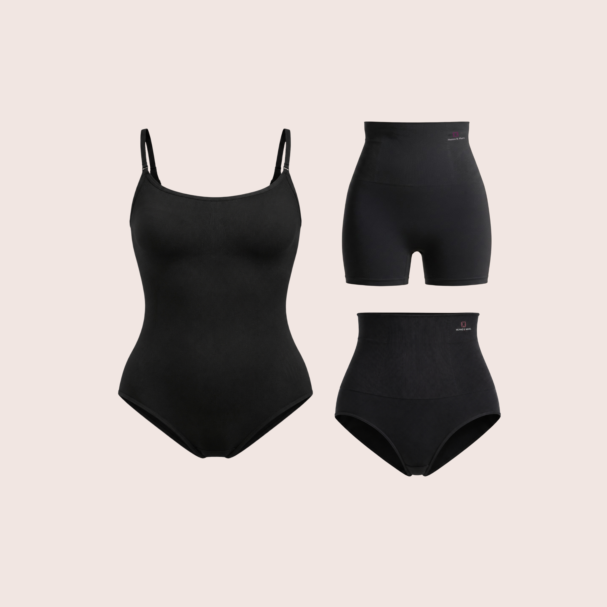 Munns & Mars Shapewear Bundle - Black