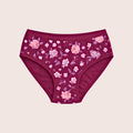 Cotton Printed Mid Waist Hipster Panty