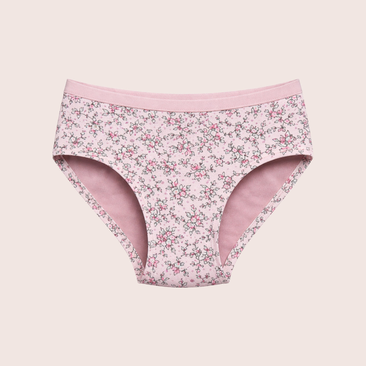 Munns & Mars Womens Cotton Printed Mid Waist Hipster Panty