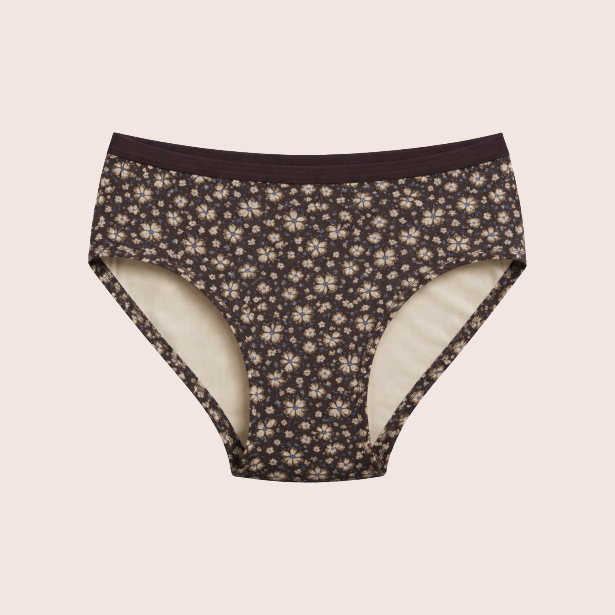 Munns & Mars Womens Cotton Printed Mid Waist Hipster Panty