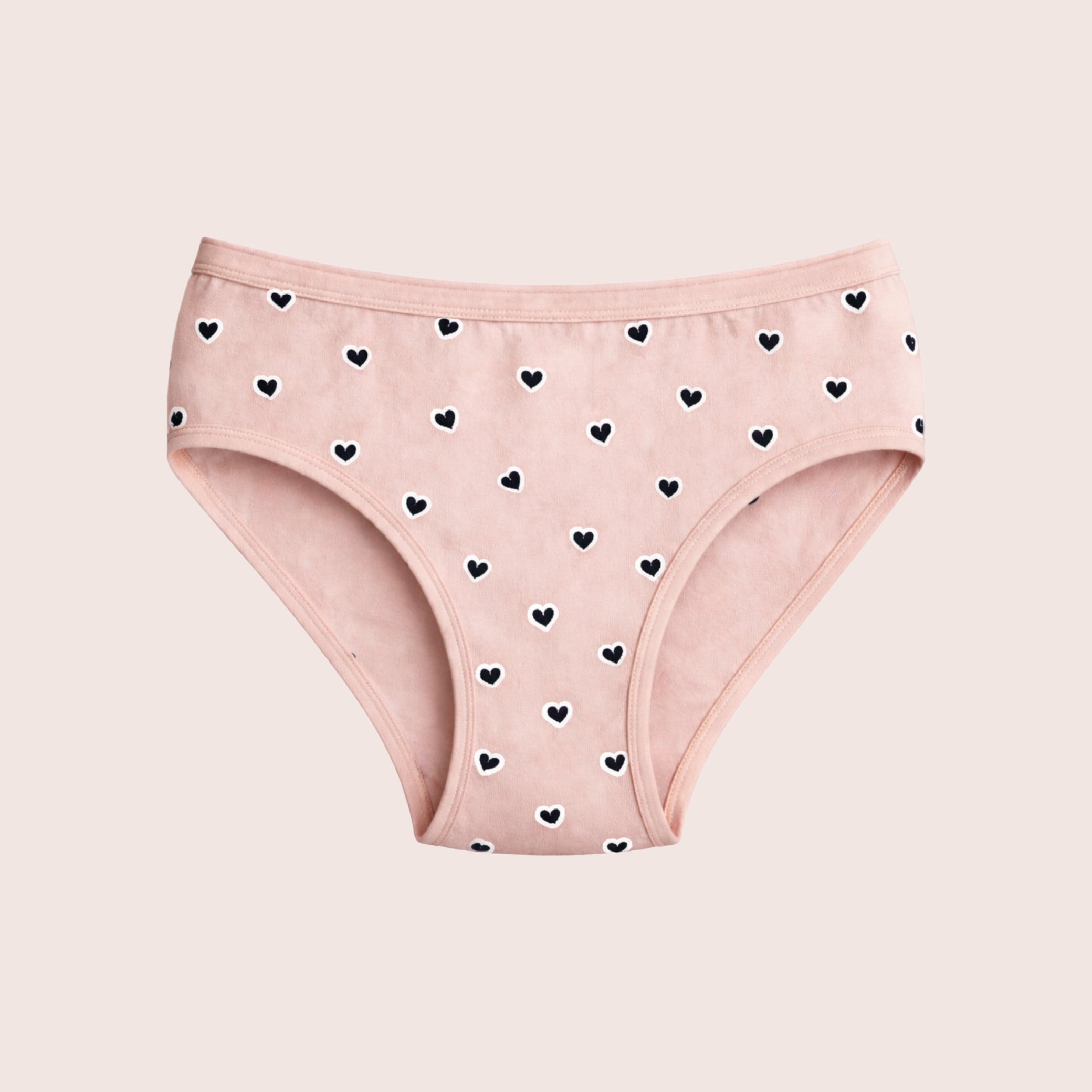 Munns & Mars Womens Cotton Printed Mid Waist Hipster Panty