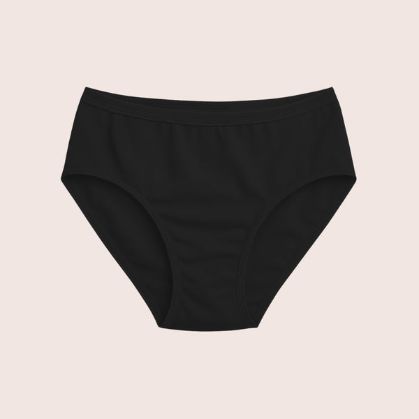 Munns & Mars Womens Cotton Mid Waist Hipster Panty