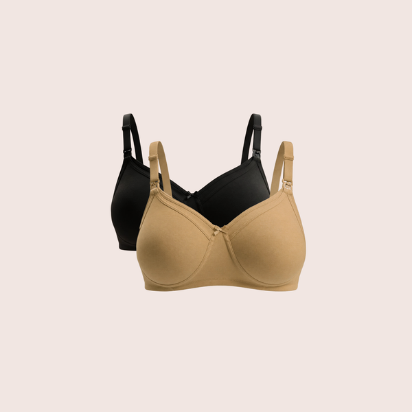 Munns & Mars Pack of 2 Women's Maternity Bra