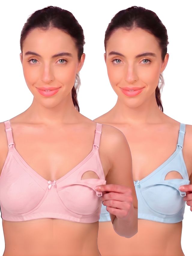 Munns & Mars Pack of 2 Women's Maternity Bra