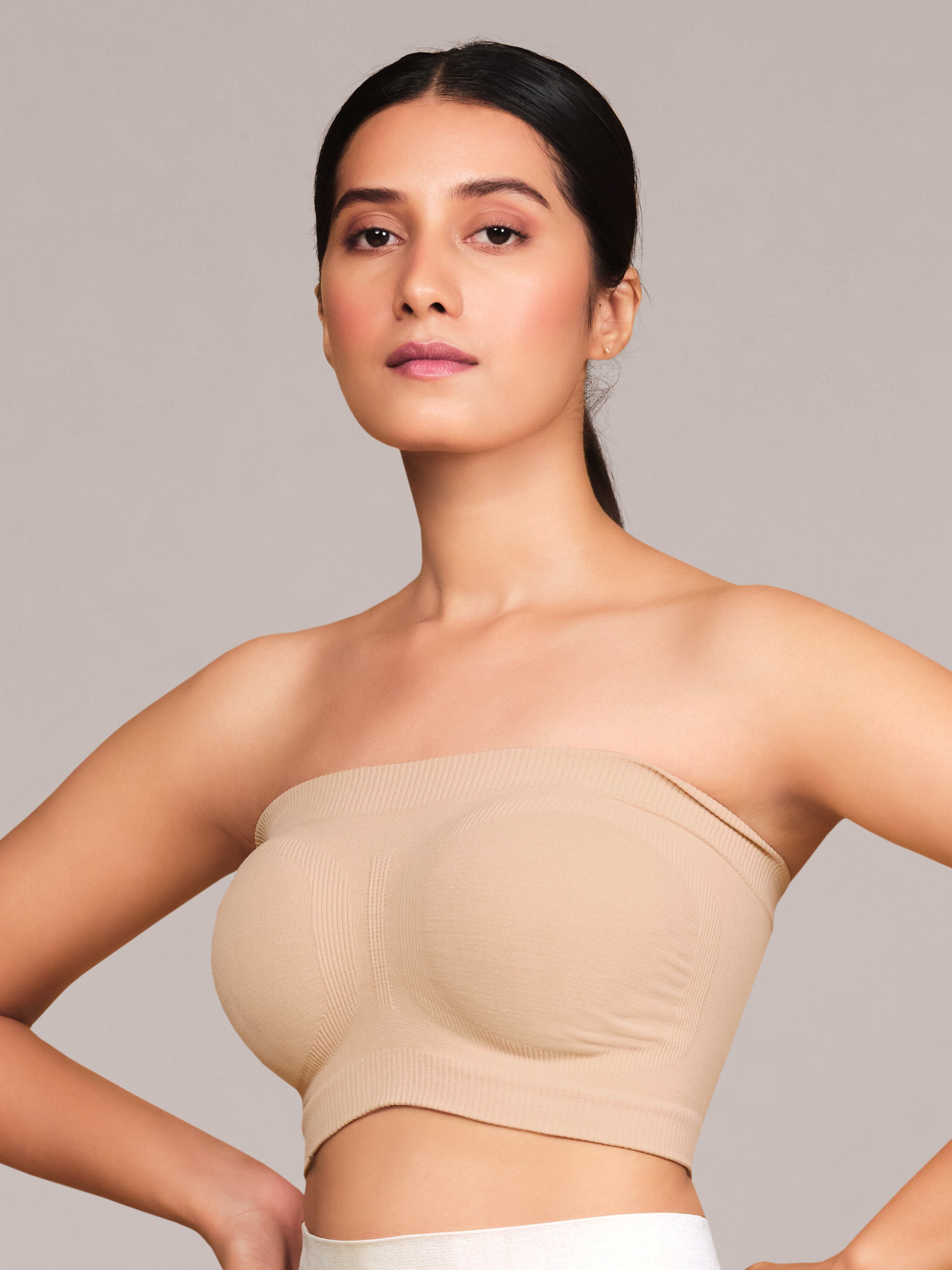 Tube Bra - Beige