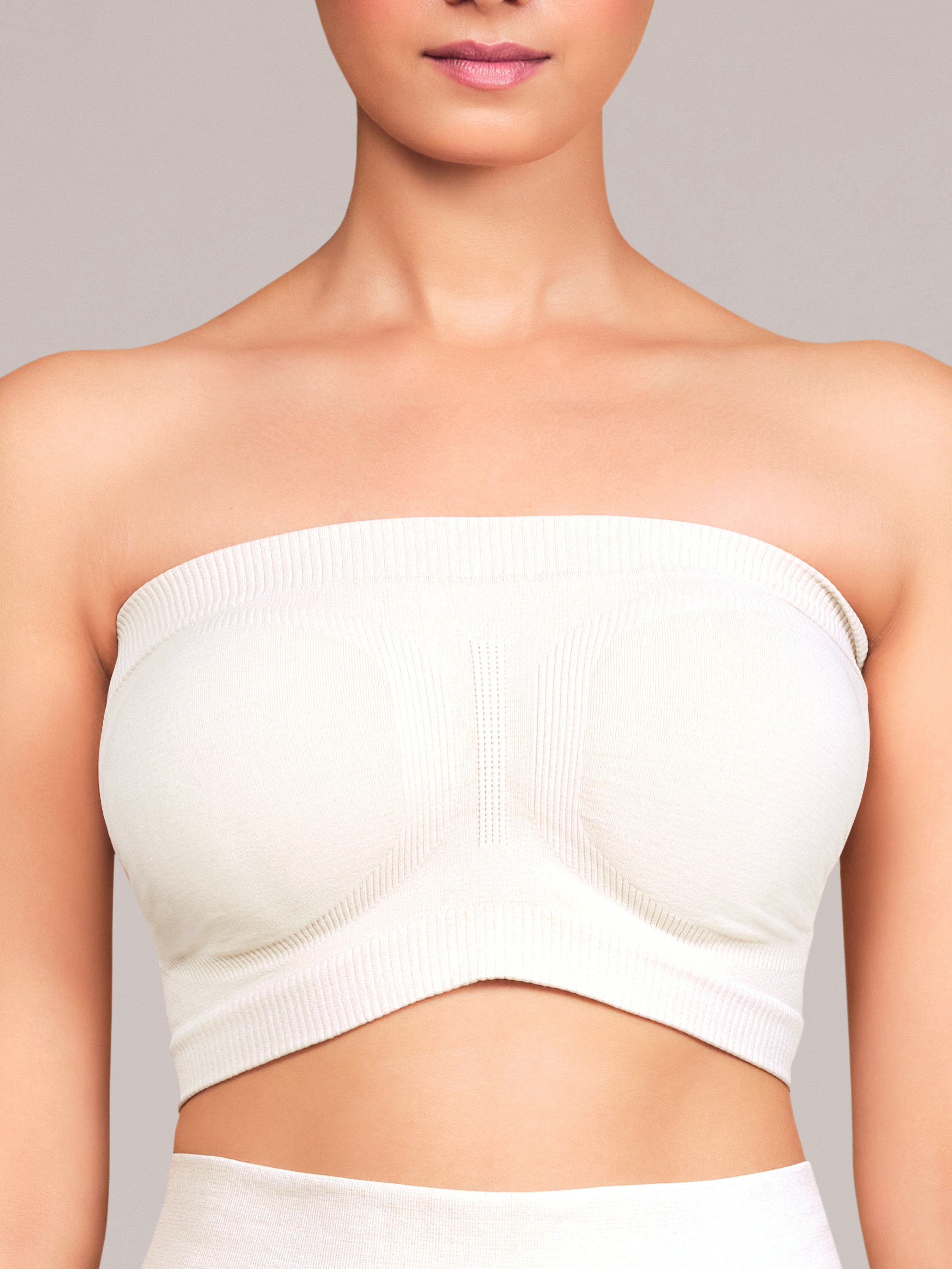 Tube Bra - White