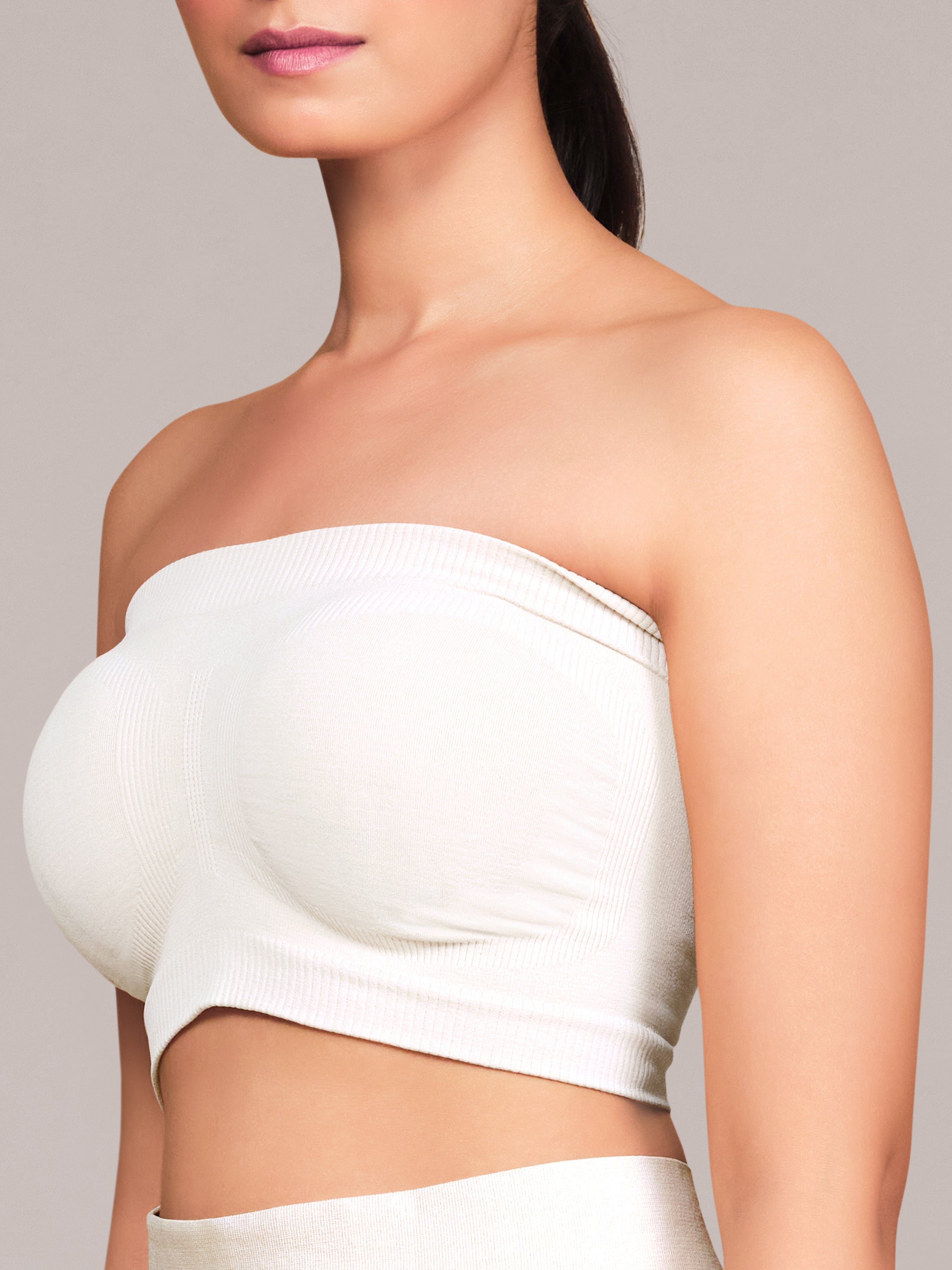 Tube Bra - White