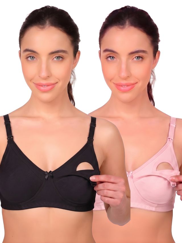 Munns & Mars Pack of 2 Women's Maternity Bra