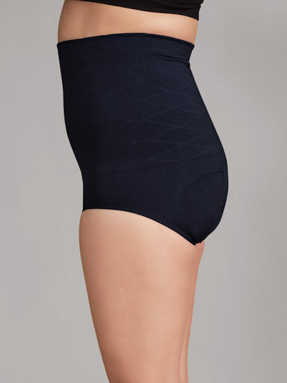Munns & Mars Trendy Tummy Tucker Brief Combo - Beige/Black