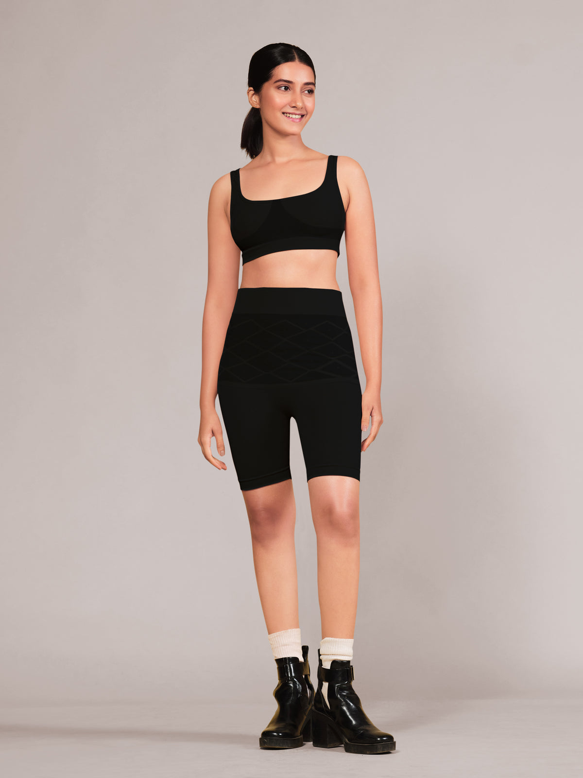 Tummy and Thigh Shorts - Black