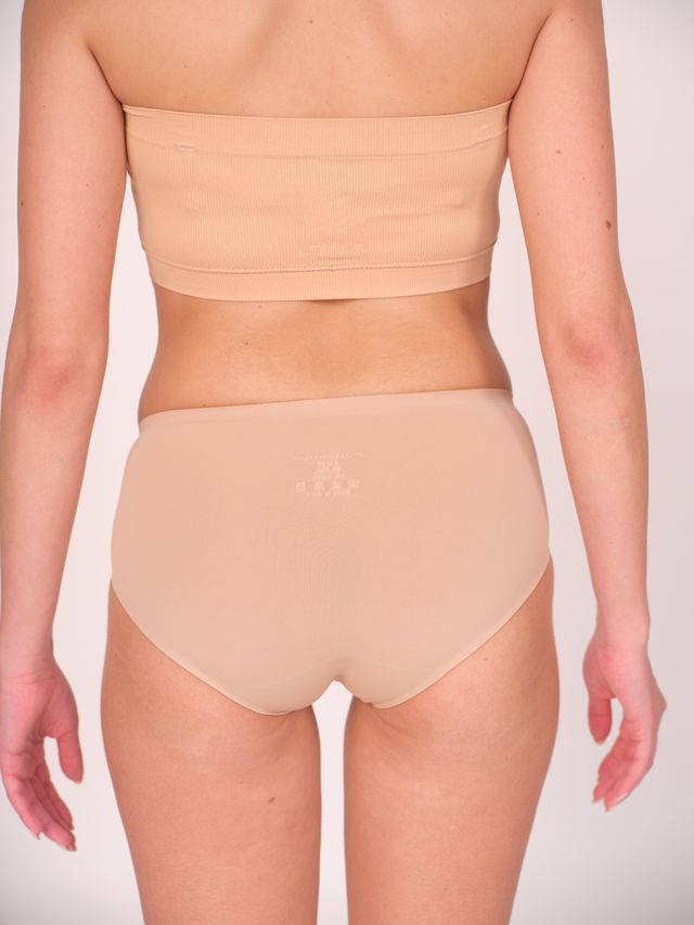 Munns & Mars Womens  Seamless Bonded Hipster Panty