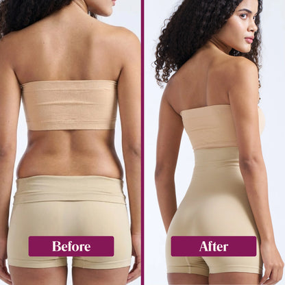 Munns & Mars Tummy and Thigh Shorts - Beige