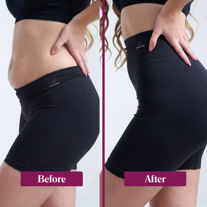 Munns & Mars Tummy and Thigh Shorts - Black