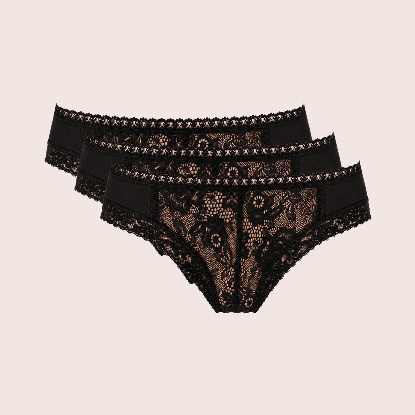 Low Waist Bikini - Pack Of 3