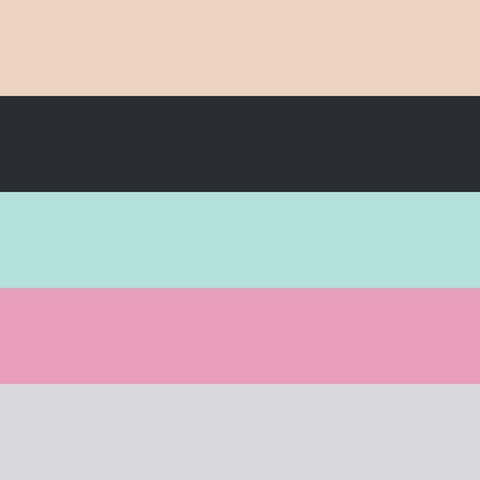 Seamless Bonded Hipster Panty - Beige, Black, Turquiose, Mauve & Grey