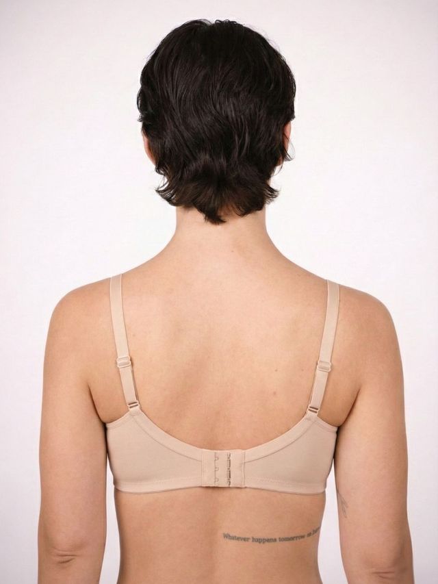 Munns & Mars Womens Cotton Lightly Padded Plain T-Shirt Bra