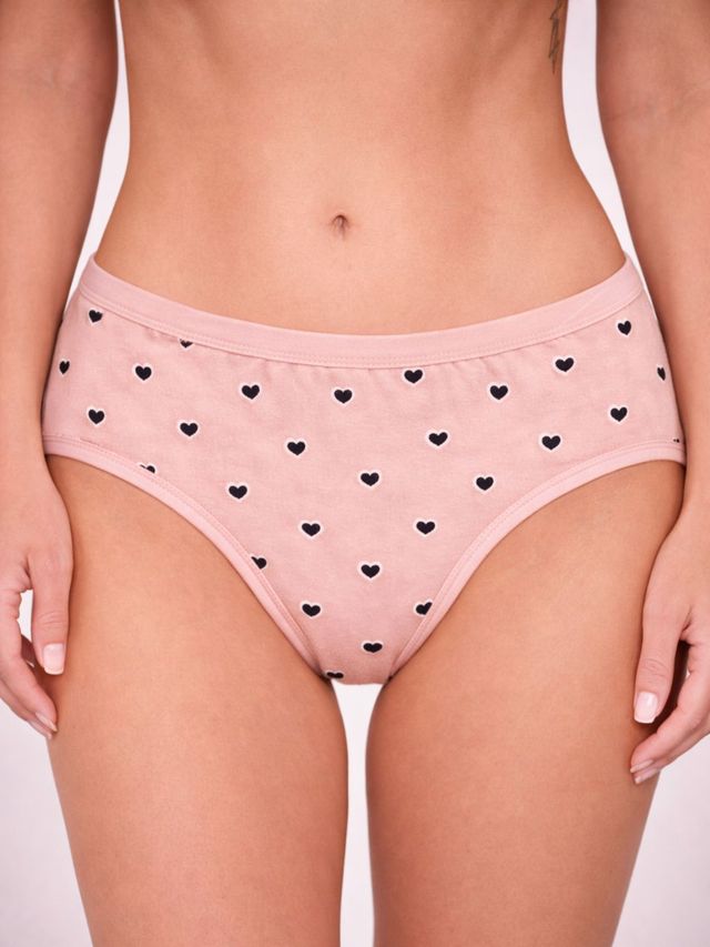 Munns & Mars Womens Pack of 5 Cotton Panties