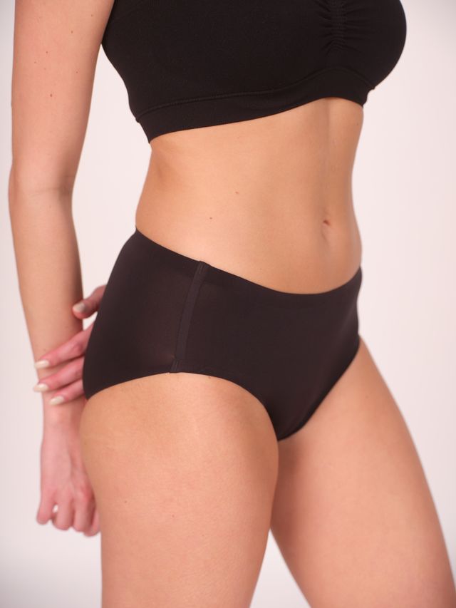 Munns & Mars Womens  Seamless Bonded Hipster Panty
