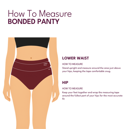 Seamless Bonded Hipster Panty - Turquise, Mauve, Lilly, Grey &Black