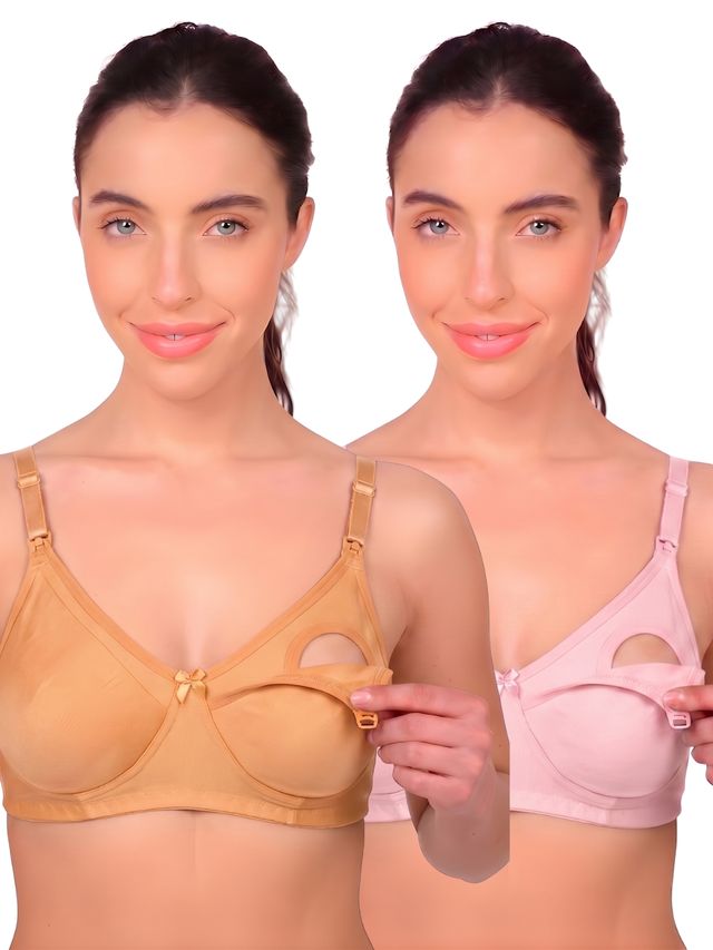 Munns & Mars Pack of 2 Women's Maternity Bra