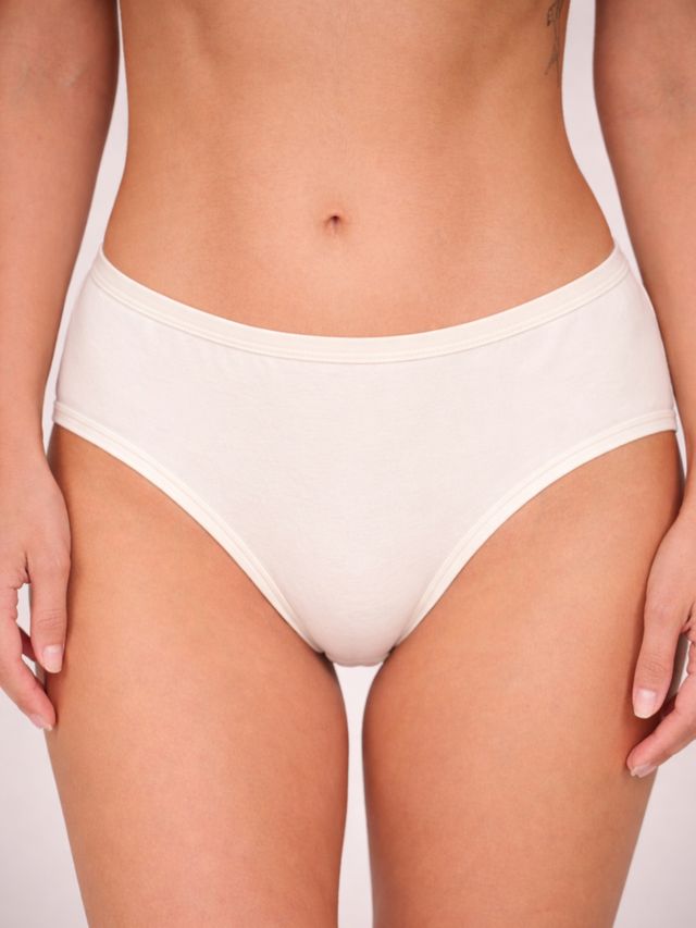 Munns & Mars Womens Cotton Mid Waist Hipster Panty Pack Of 3