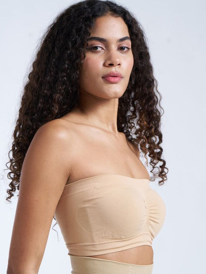 Munns & Mars Womens Seamless Non-Padded Tube Bra