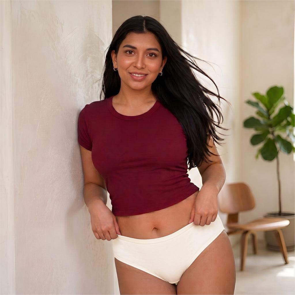 Munns & Mars Womens Pack of 5 Cotton Panties