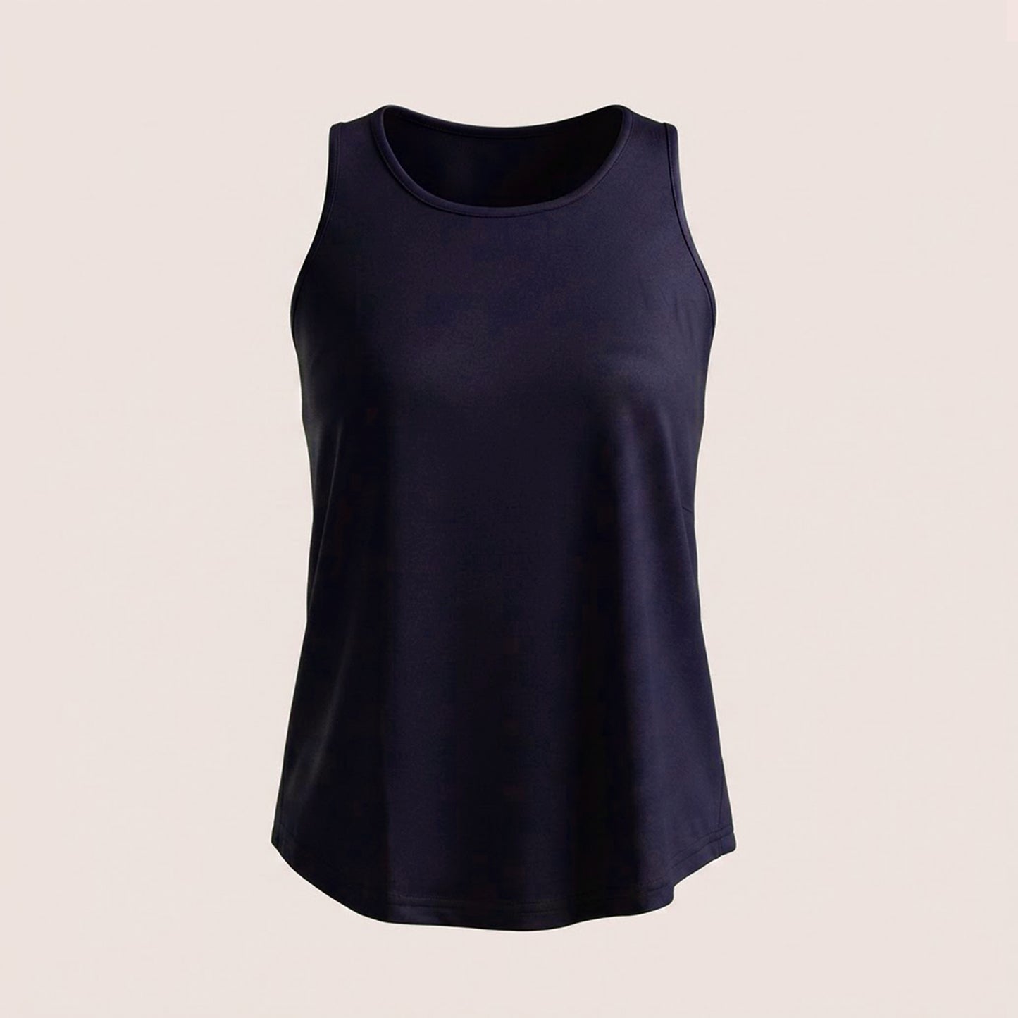 Munns & Mars Womens Activewear Boxpleated Tank Top for Women