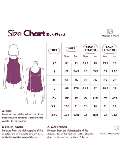 Munns & Mars Womens Activewear Boxpleated Tank Top for Women