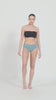Seamless Bonded Hipster Panty - Lily Mongolia, Mauve & Turquoise