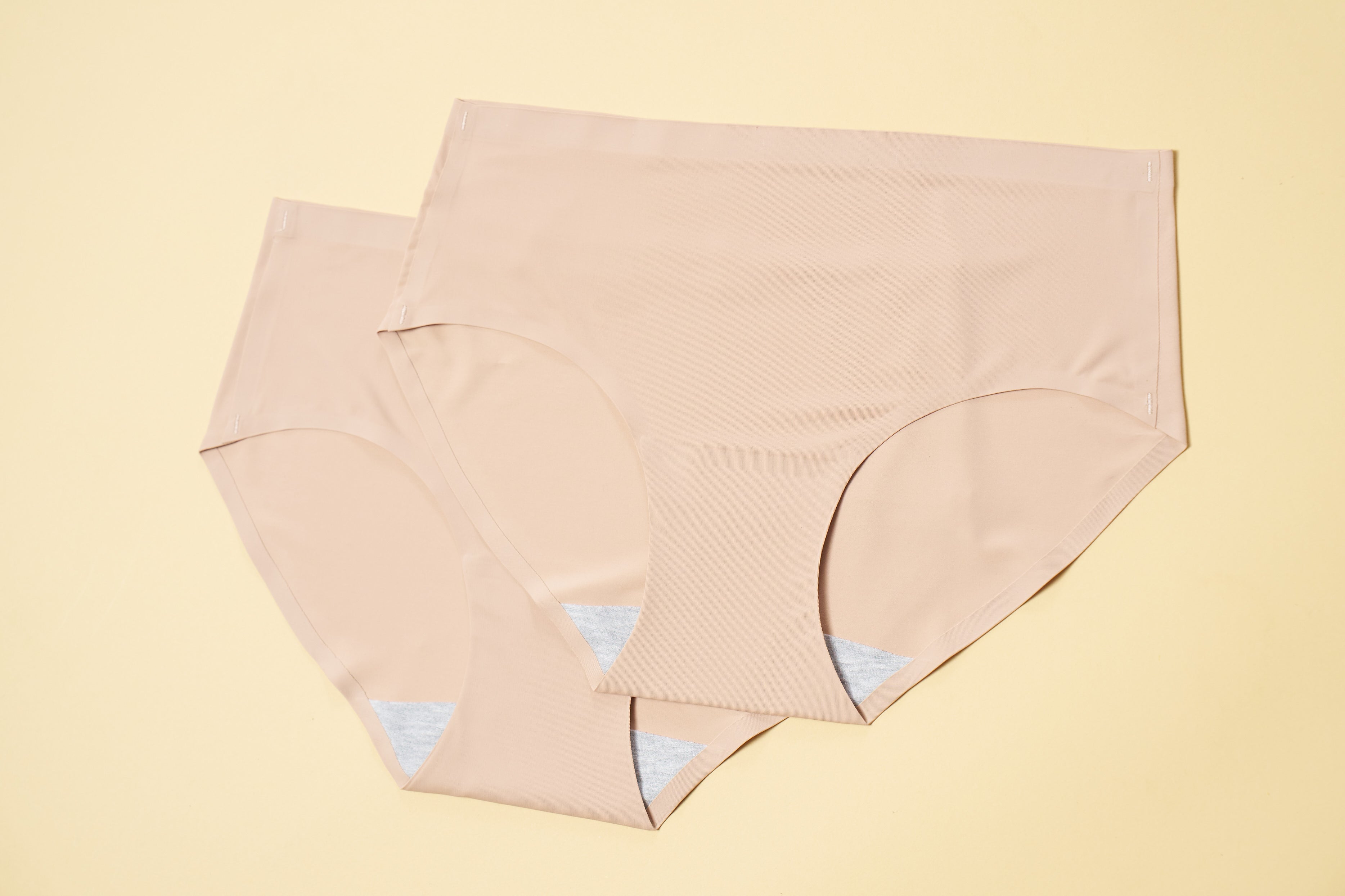 Seamless Bonded Hipster Panty - Beige & Beige
