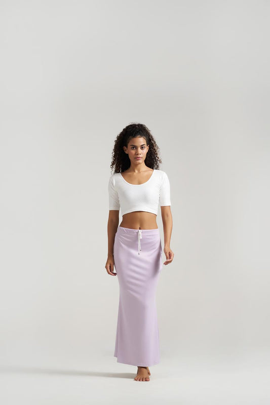Munns & Mars Saree Shapewear Polyester Fish Cut - Levender